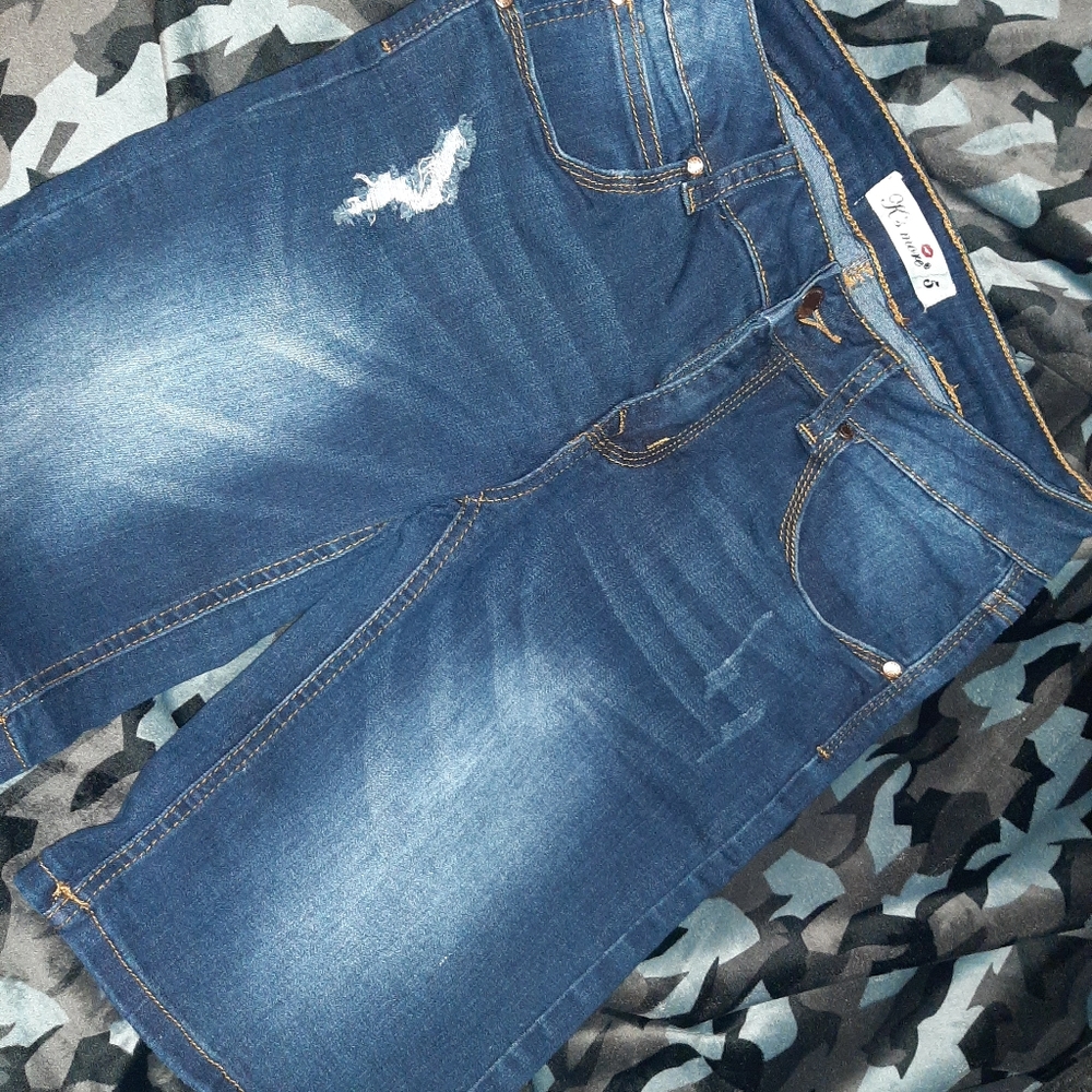 K s More denim shorts